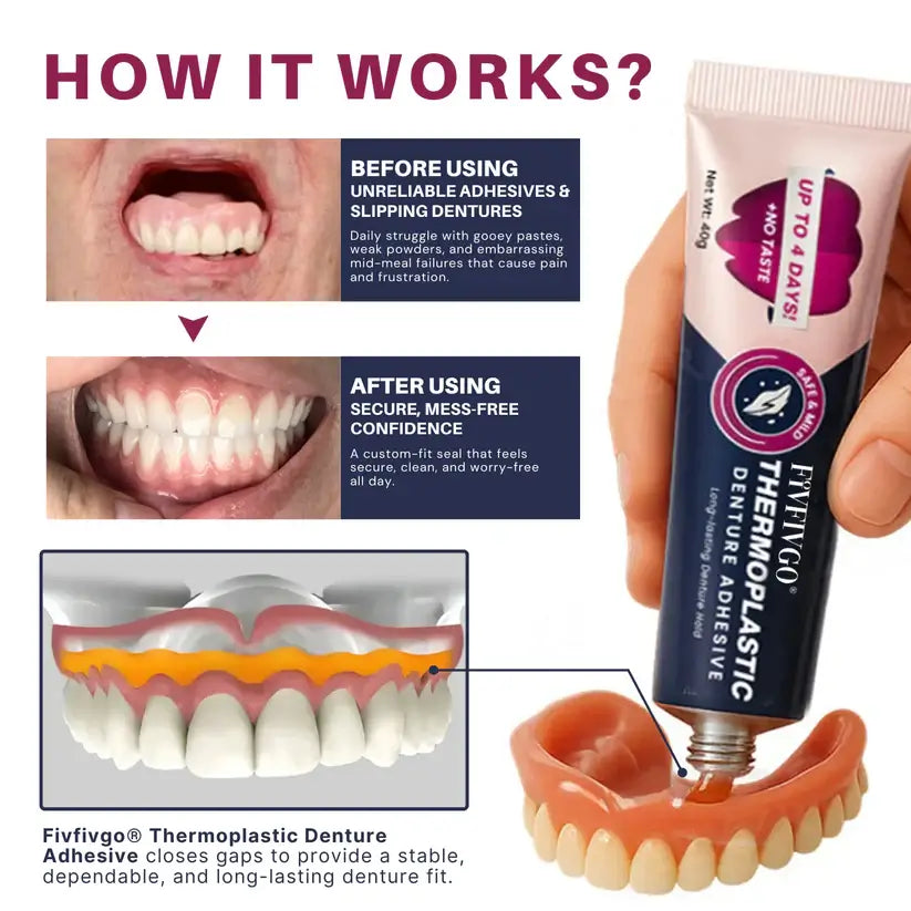 Fivfivgo® Denture Adhesive