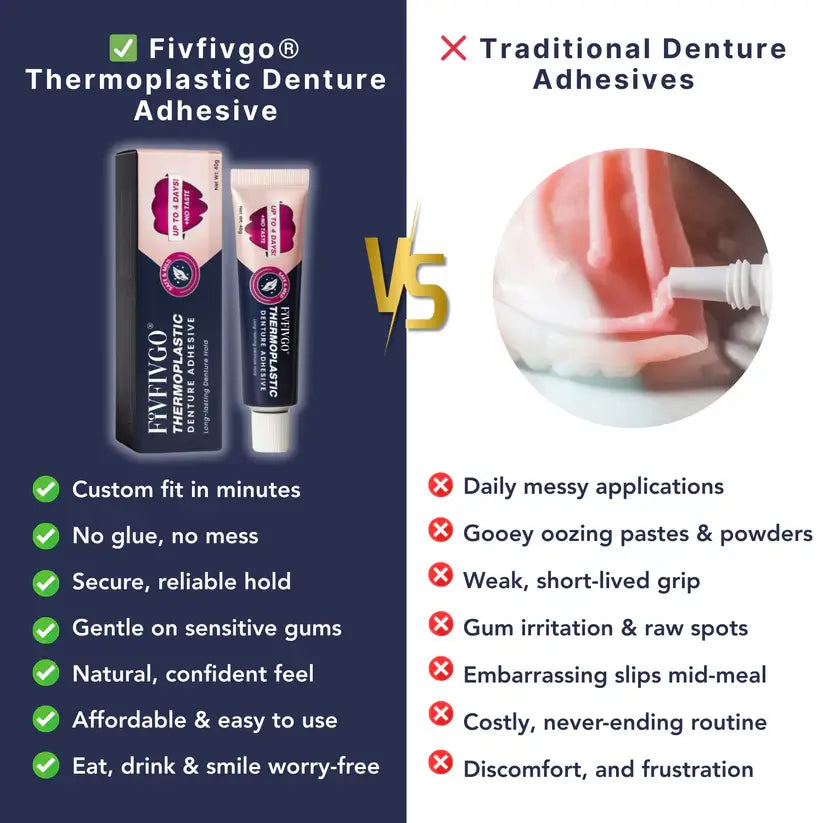 Fivfivgo® Denture Adhesive